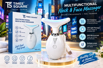 Times Square Multi functional Neck & Face Massager