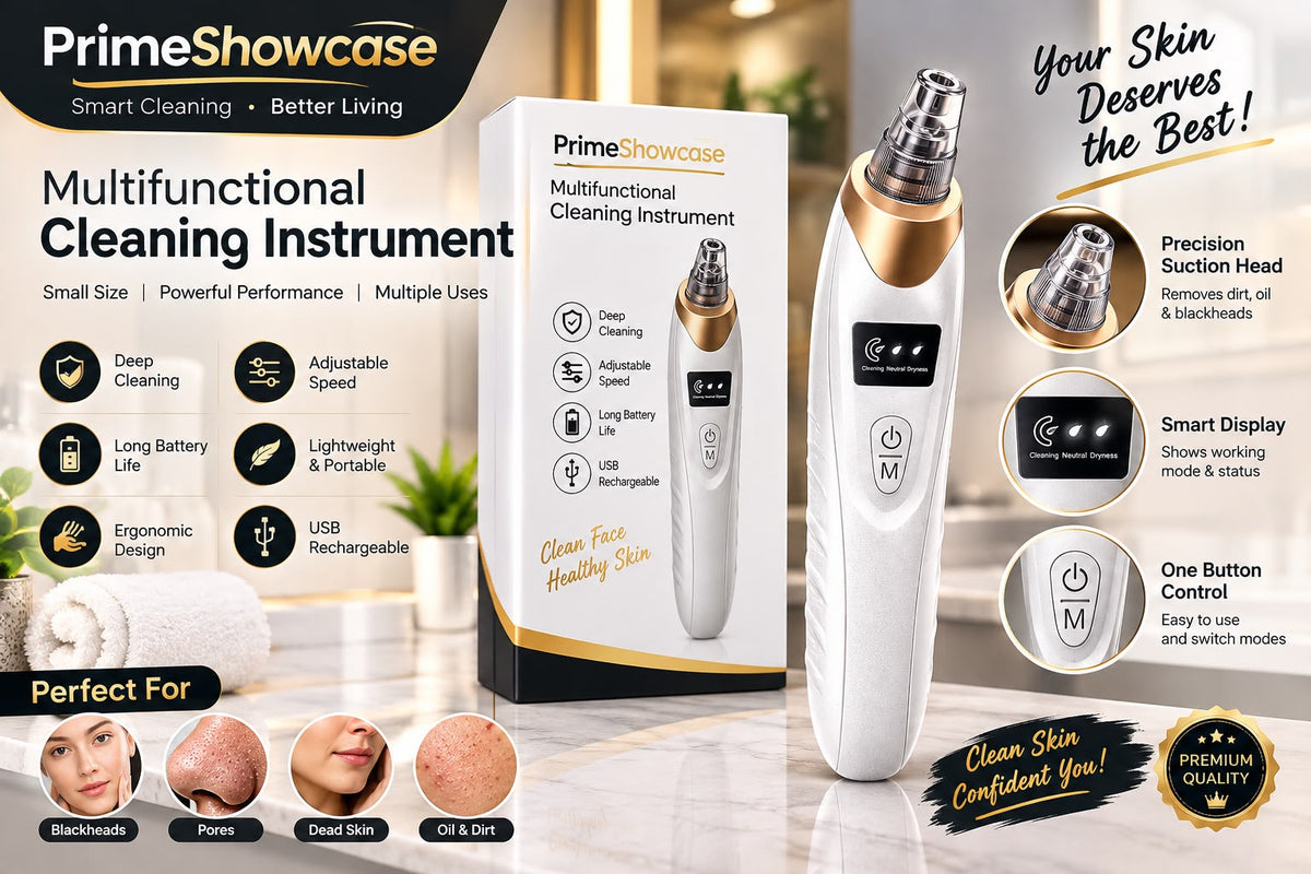Multifunctional Blackhead Remover  | USB Rechargeable